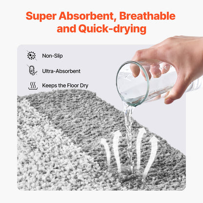 Soft Non-Slip Absorbent Bath Mat