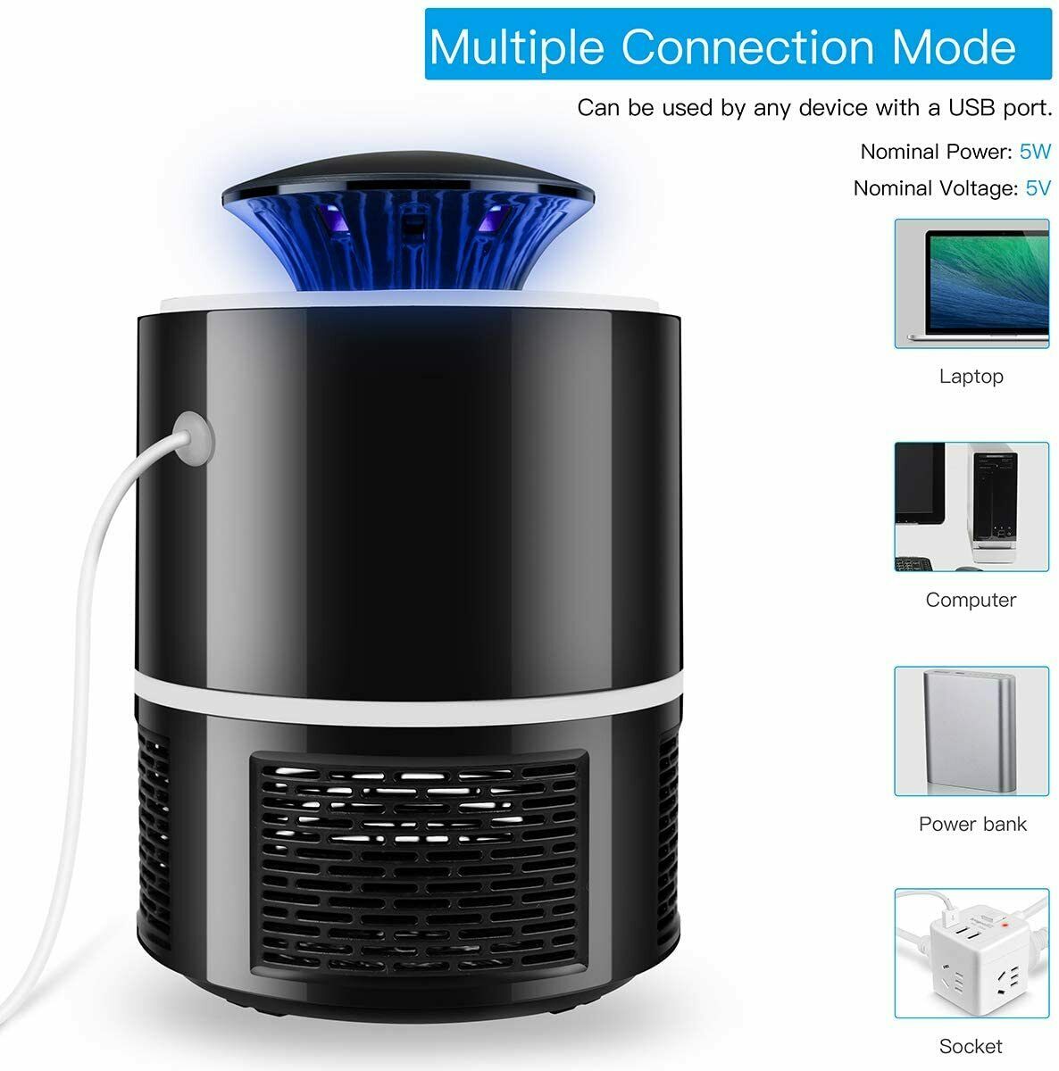 Electric UV Mosquito & Insect Killer