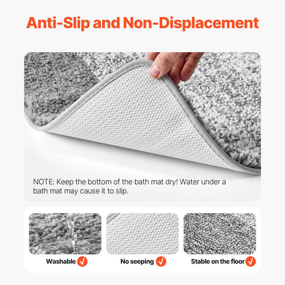 Soft Non-Slip Absorbent Bath Mat
