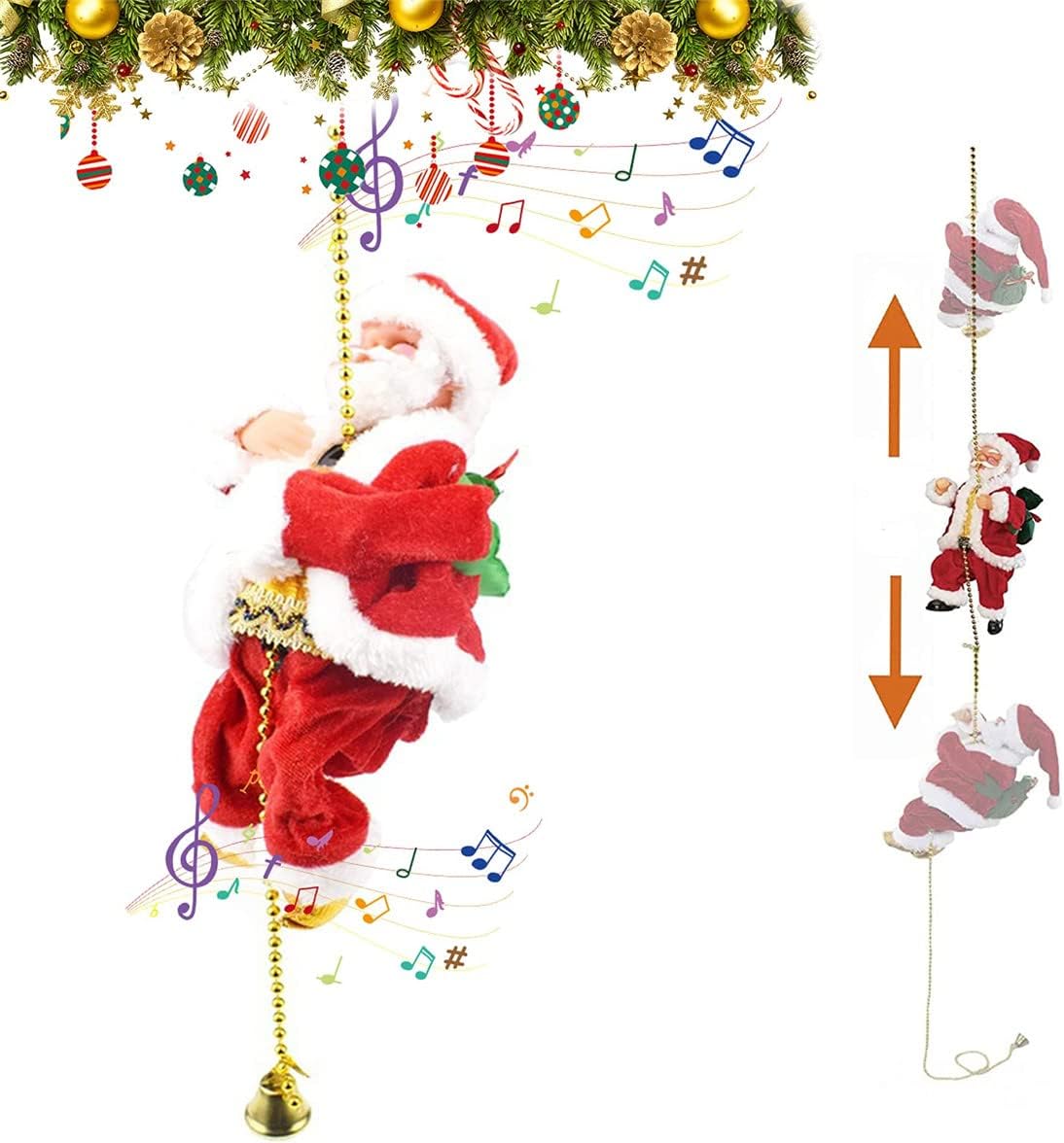 Climbing Santa Music Doll™