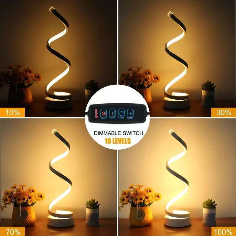 Twisted LED Decorative Room Lights
