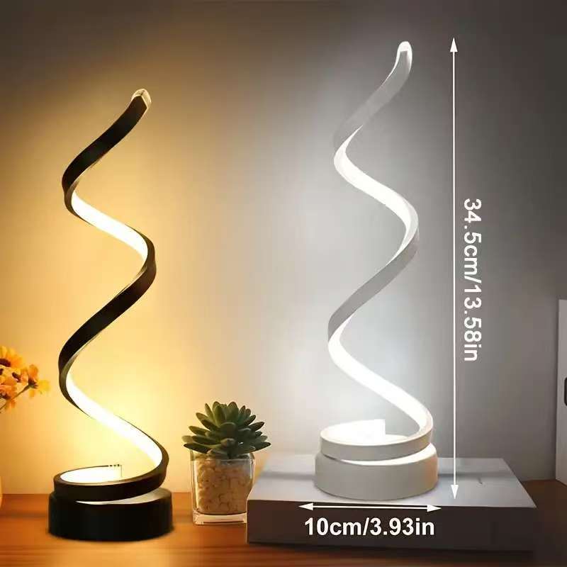 Twisted LED Decorative Room Lights